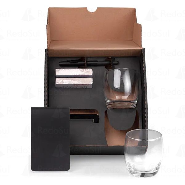 Kit Whisky personalizado com 6 peças