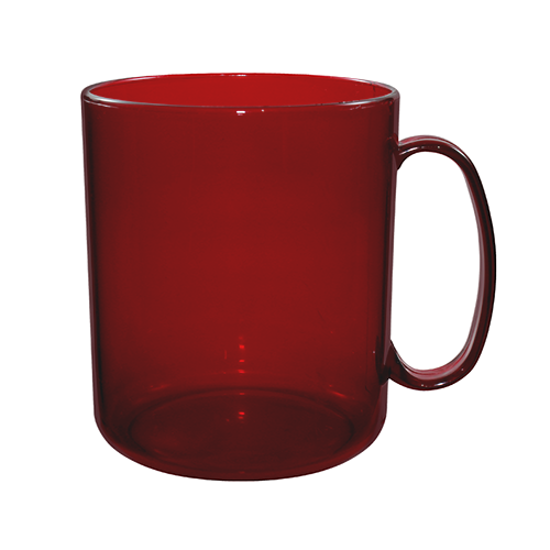 Caneca personalizada Redonda Translúcida 400 ml