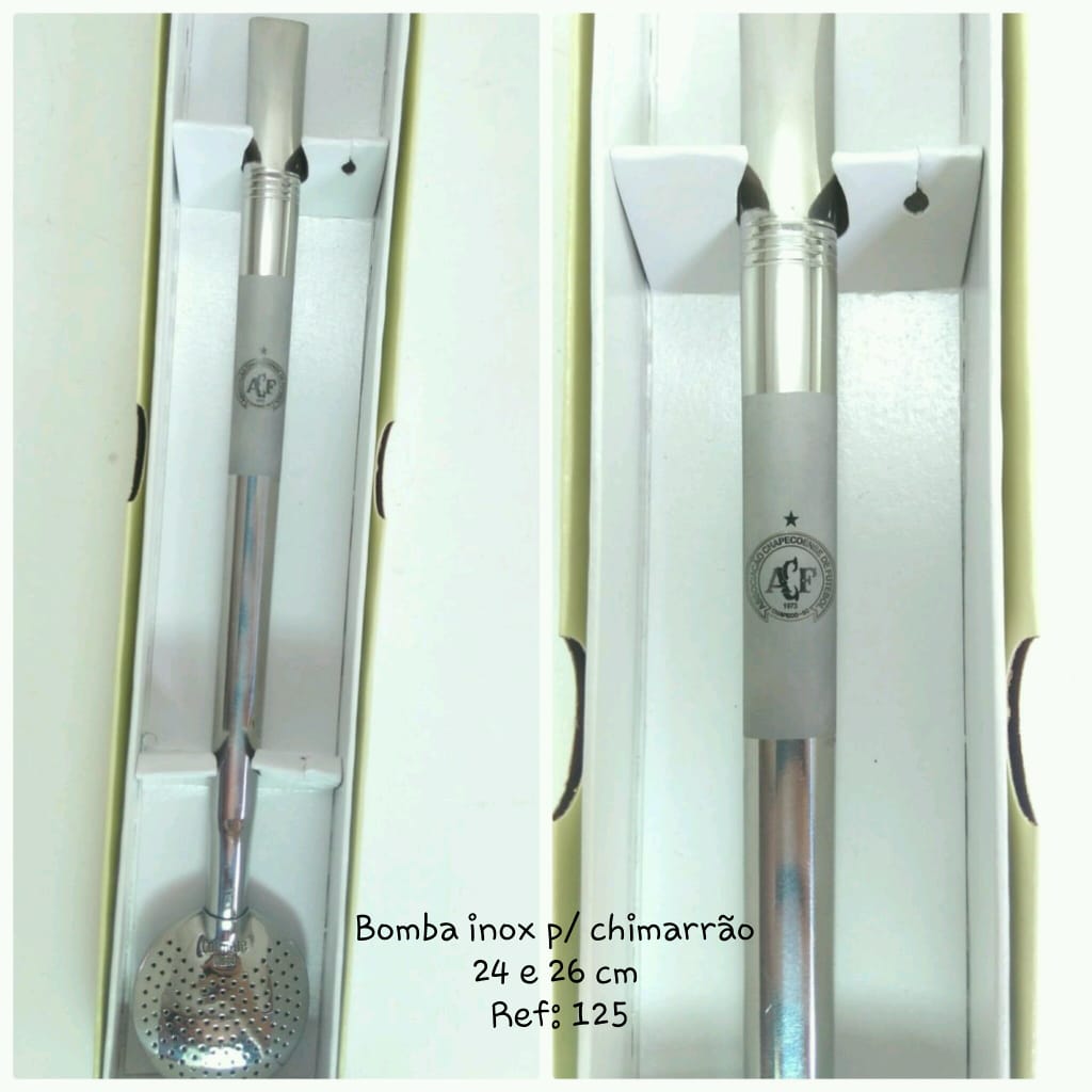 RD 8109125-Bomba pra chimarrão personalizada RD 8109125-Bomba pra chimarrão personalizada