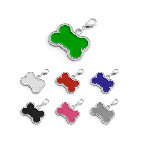 Chaveiro personalizado em formato de osso