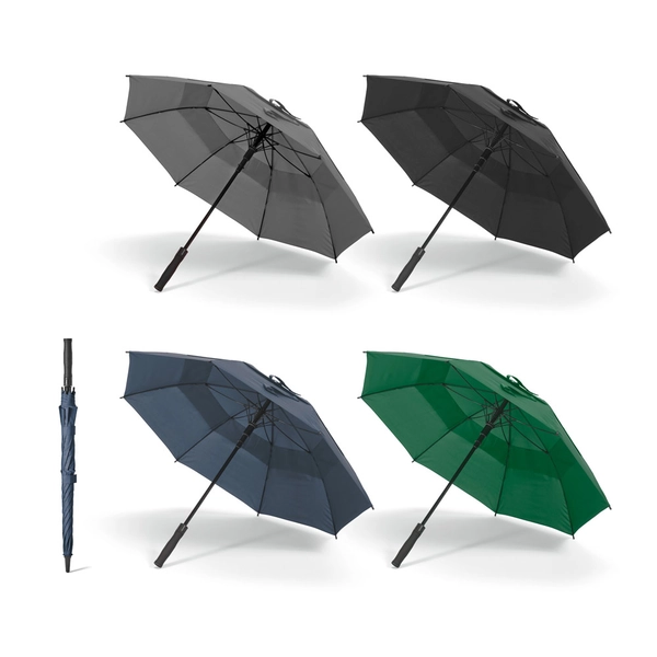 Guarda-chuva personalizado em poliéster reciclado com abertura automática