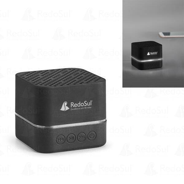 Caixa de Som Personalizada com Logo Iluminada Caixa de Som Personalizada com Logo Iluminada
