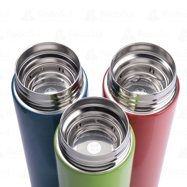 Garrafa Personalizada com termômetro digital 450 ml