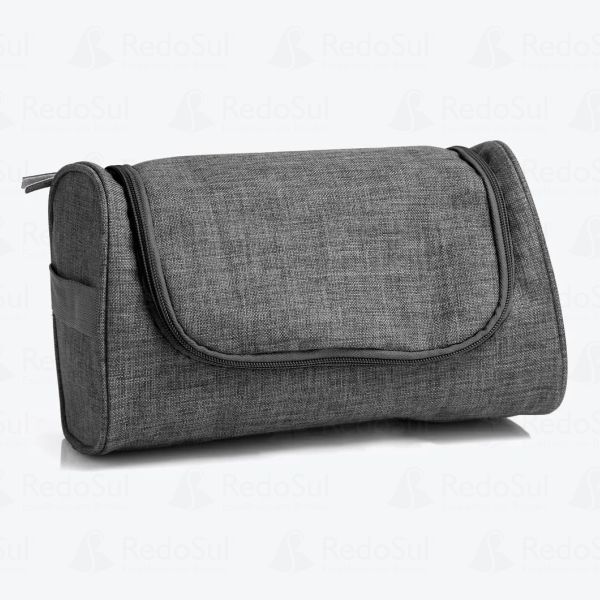 Necessaire personalizada em Poliester 300D com gancho