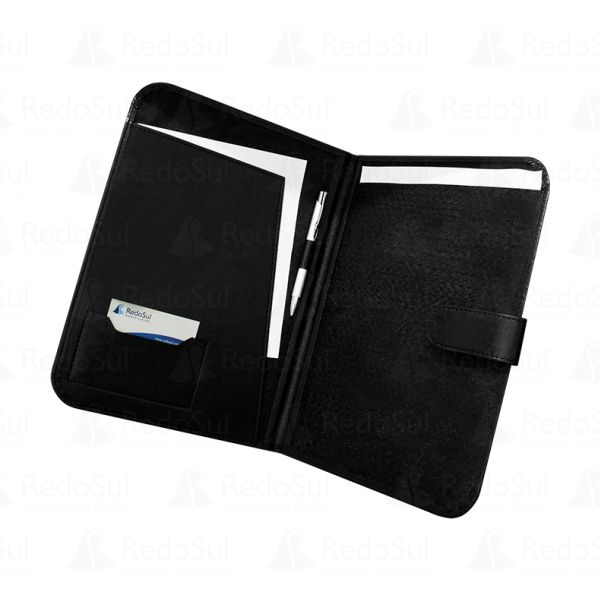 Pasta Personalizada em Couro Sintético