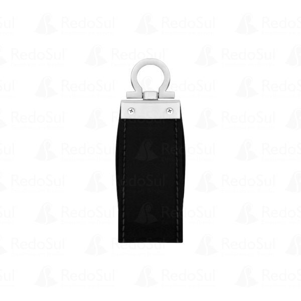 Pen Drive Personalizado Metálico com Couro