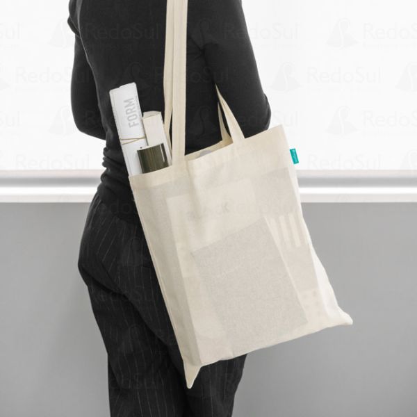 Sacola em Algodão Orgânico Personalizada